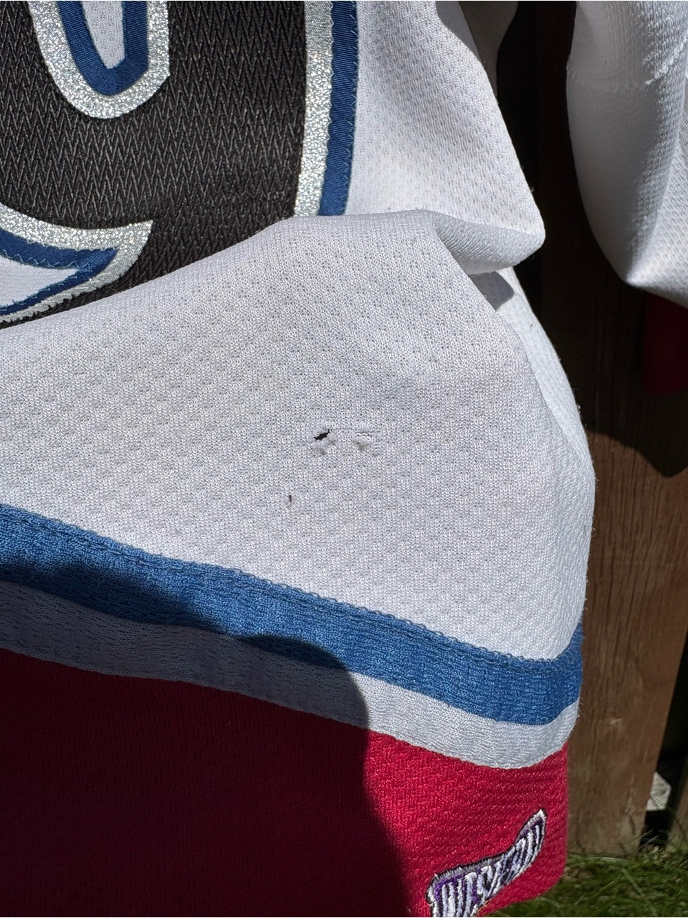 Colorado Avalanche Starter Vintage Hockey Jersey Joe Sakic Sewn XL Jersey - Picture 12 of 12